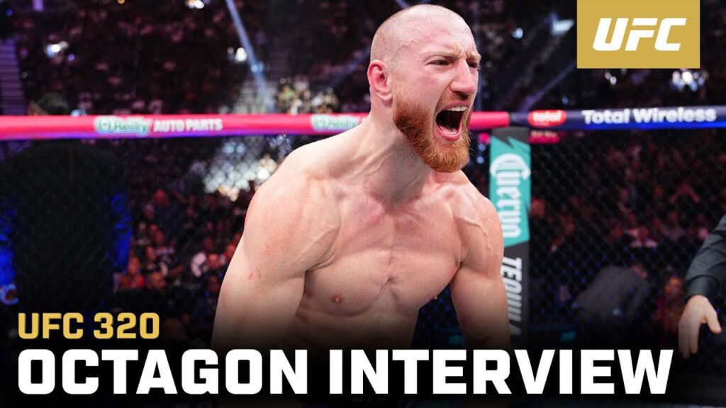 Joe Pyfer Octagon Interview | UFC 320