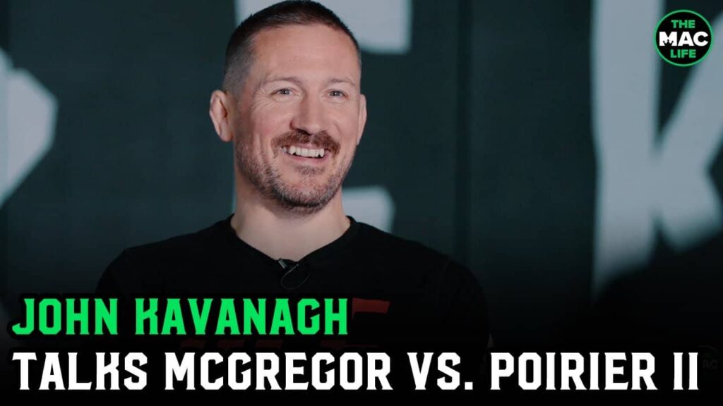 John Kavanagh on Conor McGregor vs. Dustin Poirier II: "I don't get why this isn't for a title"