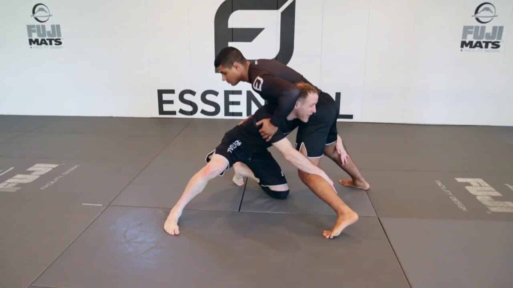 John Marsh - Double Leg Takedown - Cutting The Corner Double Leg Takedown Finish - Wrestling BJJ
