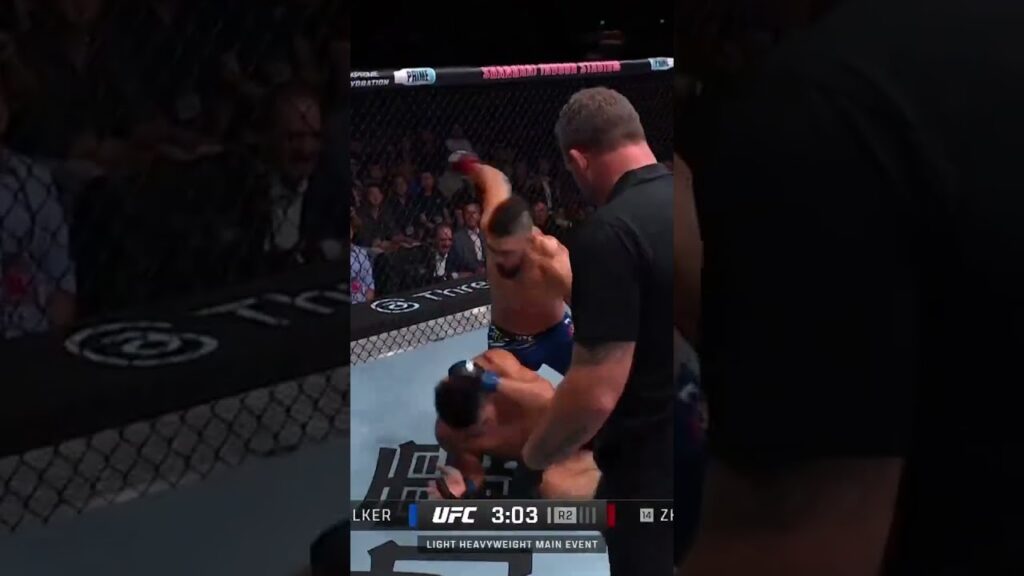 Johnny Walker's Delivered Leg Kicks of Doom 🫨 #UFCShanghai