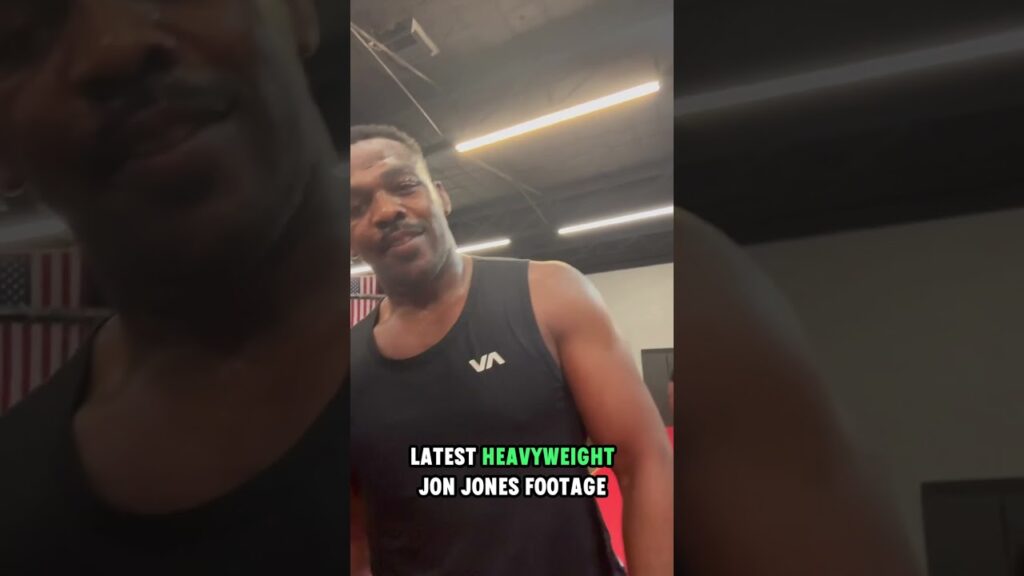 Jon Jones heavyweight latest footage