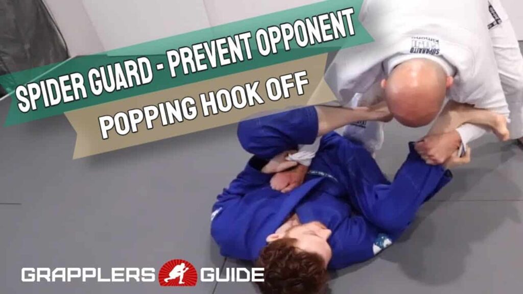 Jonathan Thomas - Spider Guard - Dealing With Opponent Popping Spider Hook Off Downward