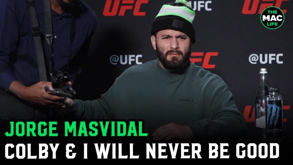 Jorge Masvidal: 'I spoke to a doctor and Colby Covington is transitioning after this fight'