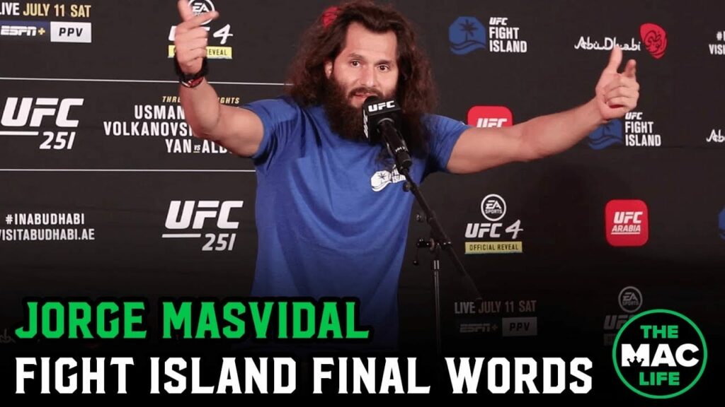 Jorge Masvidal: 'UFC 251 is Conor-Khabib big because I'm on the motherf***ing card'