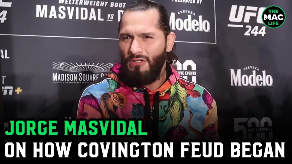 Jorge Masvidal on Covington feud beginnings: “What I do to that dude is gonna be uncalled for”