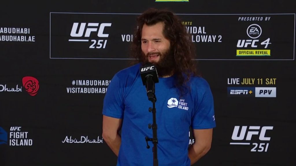 Jorge Masvidal on the last 7 days, making weight and fighting for a title