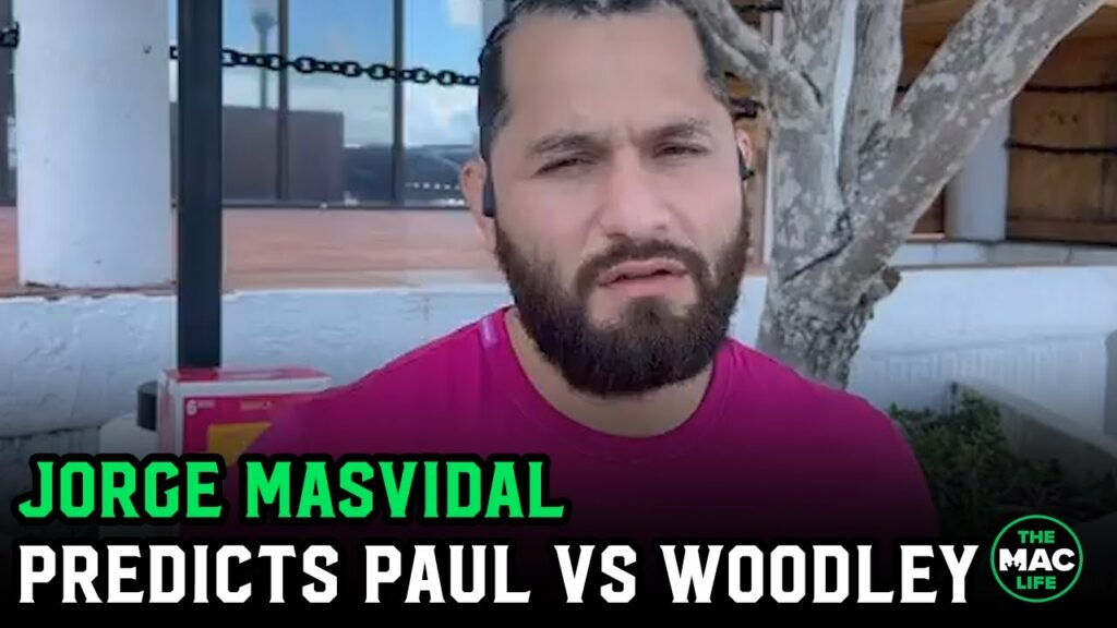 Jorge Masvidal predicts Jake Paul vs. Tyron Woodley: 'Woodley catches a case and gets a lawyer'