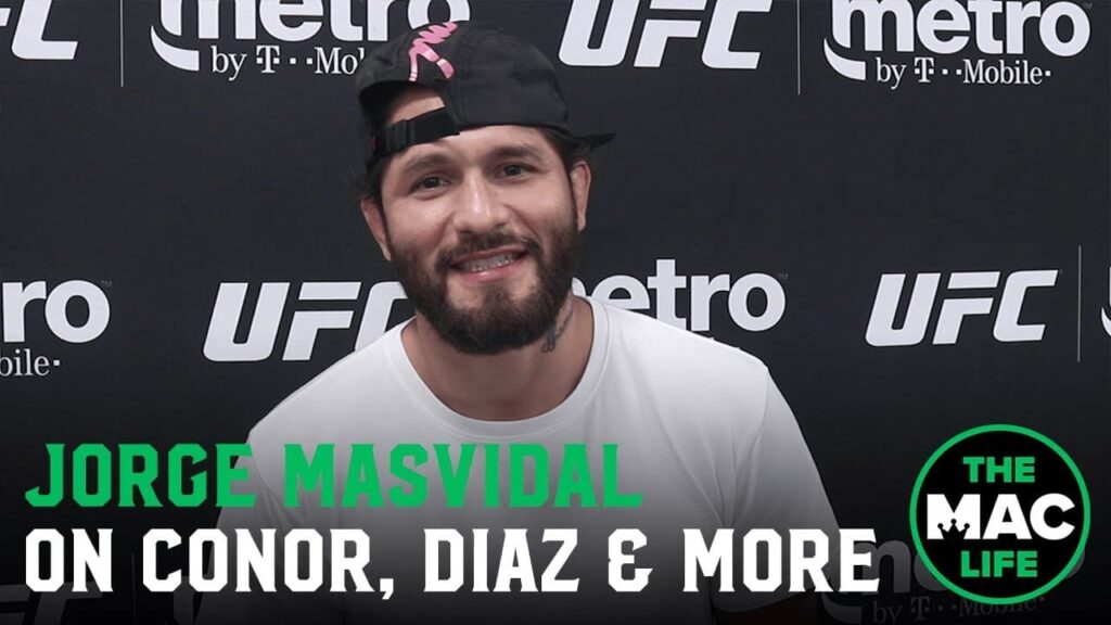 Jorge Masvidal: "I'd sign a Nate Diaz fight in a heart beat"