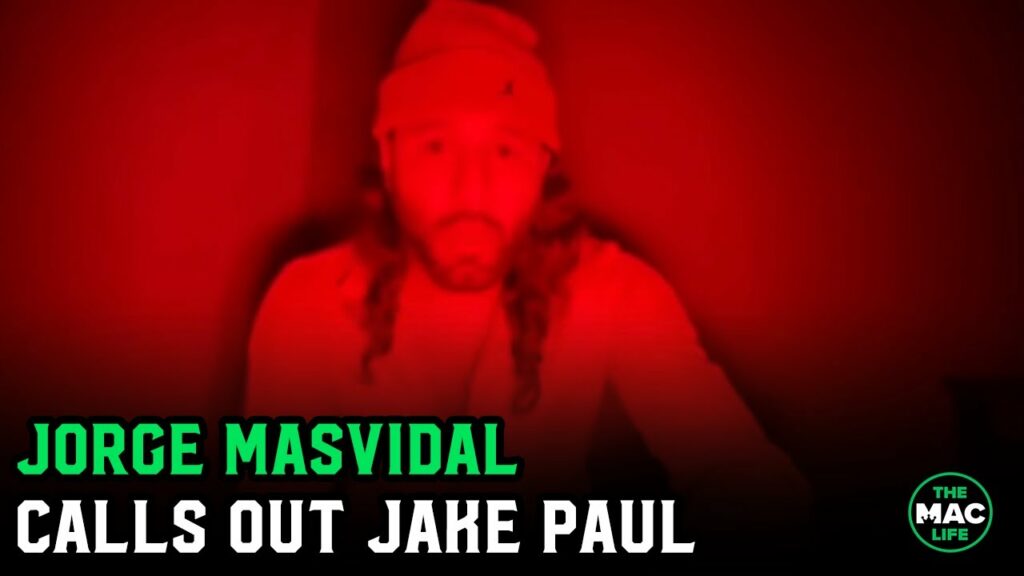 Jorge Masvidal responds to Jake Paul: "I'll break your jaw in front of the whole world"
