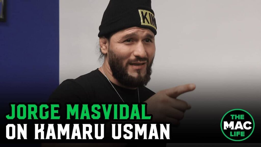 Jorge Masvidal talks Kamaru Usman altercation: ‘He says keep the same energy, so I did’
