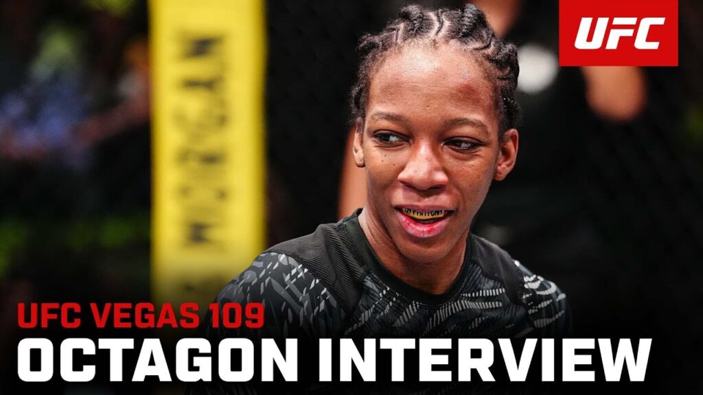 Joselyne Edwards Octagon Interview | UFC Vegas 109