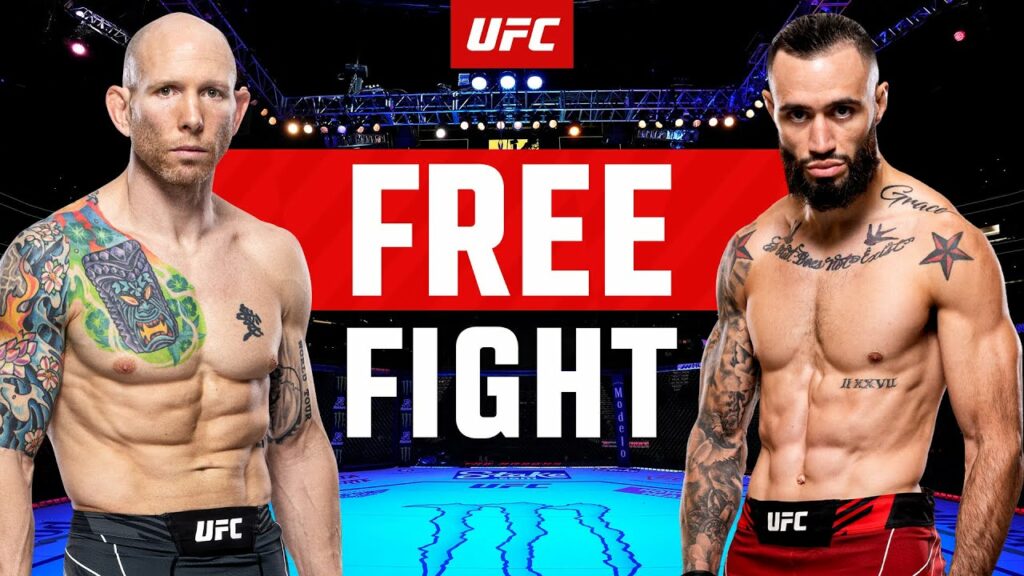 Josh Emmett vs Shane Burgos | FREE FIGHT | UFC Jacksonville