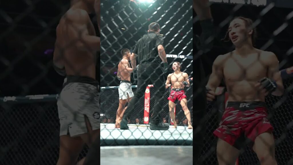 Joshua Van is a star in the making! 🙌 #ufc313