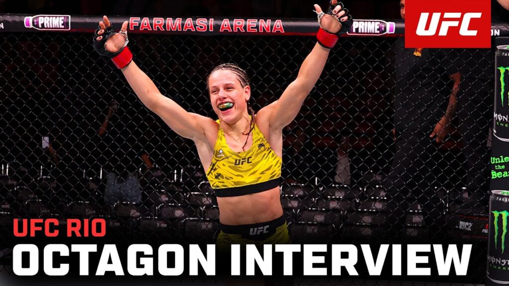 Julia Polastri Octagon Interview | UFC Rio