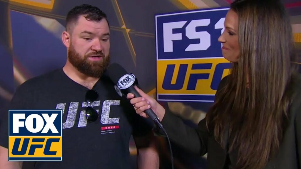 Justin Frazier speaks after making weight | INTERVIEW | TUF FINALE