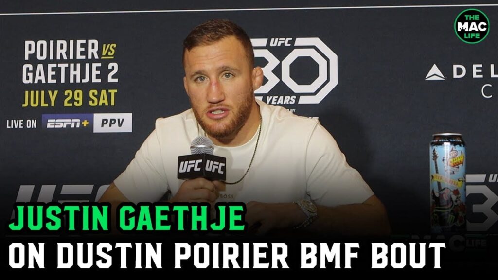 Justin Gaethje: “Dustin Poirier and I create damage. 25 minutes is a long time to do that” | UFC 291