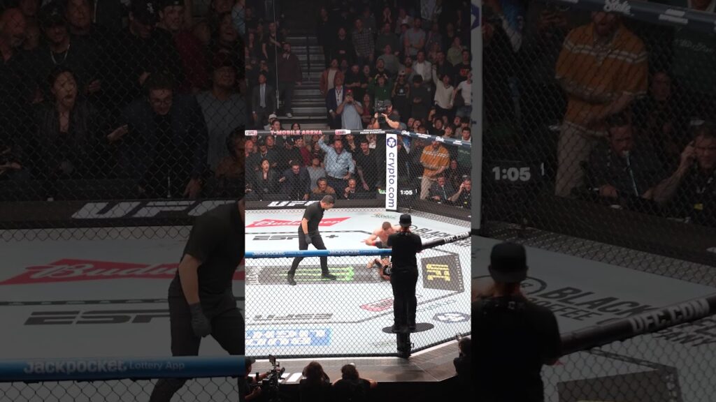 Justin Gaethje KNOCKED DOWN Rafael Fiziev π³ #ufc313