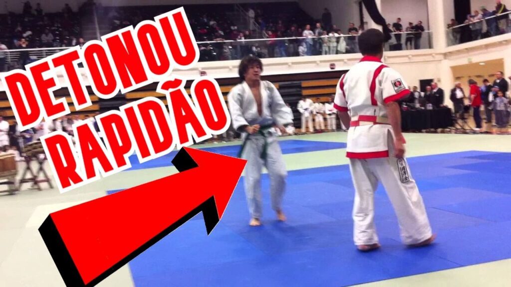 KARATE DESAFIA JUDO e O BICHO PEGOU