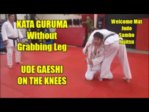 KATA GURUMA UDE GAESHI ON KNEES
