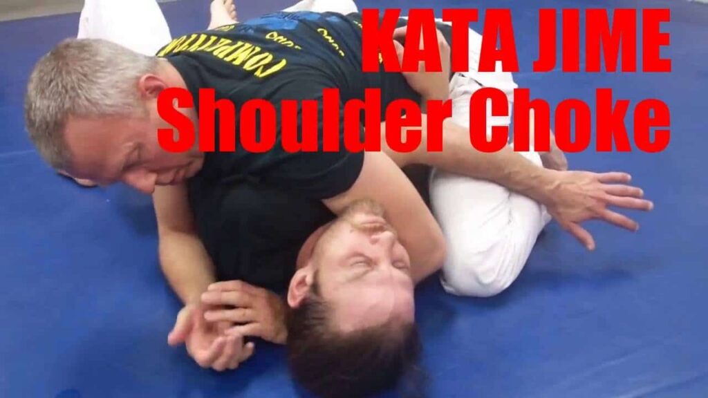 KATA JIME Shoulder Choke from Side Control
