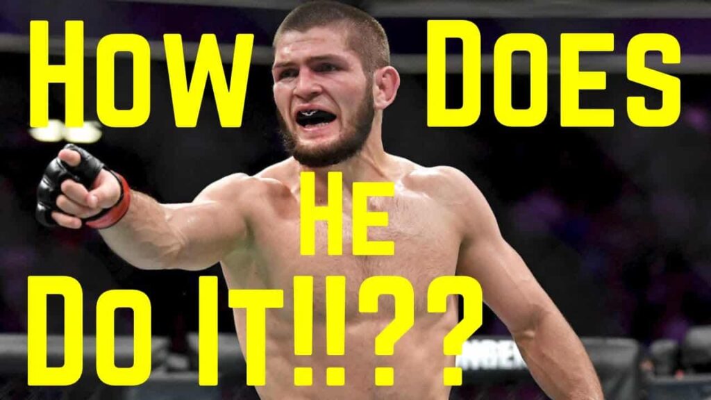 KHABIB Nurmagomedov!  HOW Does he DO it!!??