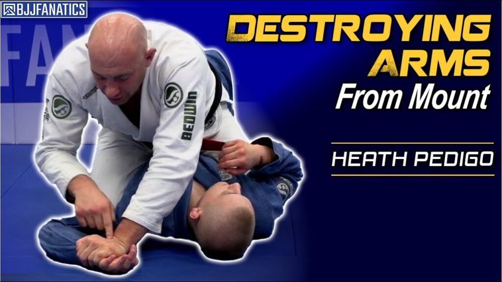 KILLER Arm Bar From Mount by Heath Pedigo