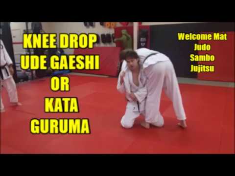KNEE DROP UDE GAESHI OR KATA GURUMA