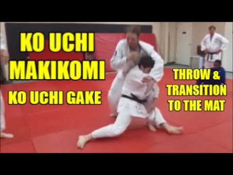 KO UCHI MAKIKOMI KO UCHI GAKE THROW & TRANSITION TO THE MAT