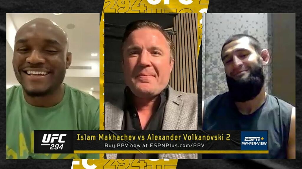 Kamaru Usman & Khamzat Chimaev Collide in an Exclusive Interview with Chael Sonnen! | ESPN MMA