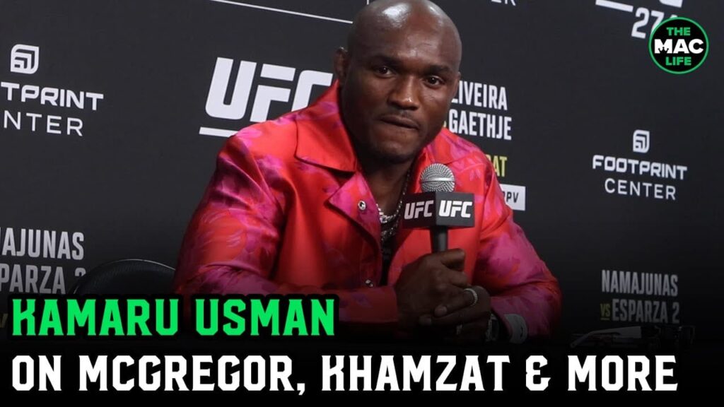 Kamaru Usman on Conor McGregor, Khamzat Chimaev; Jorge Masvidal/Colby Covington street fight