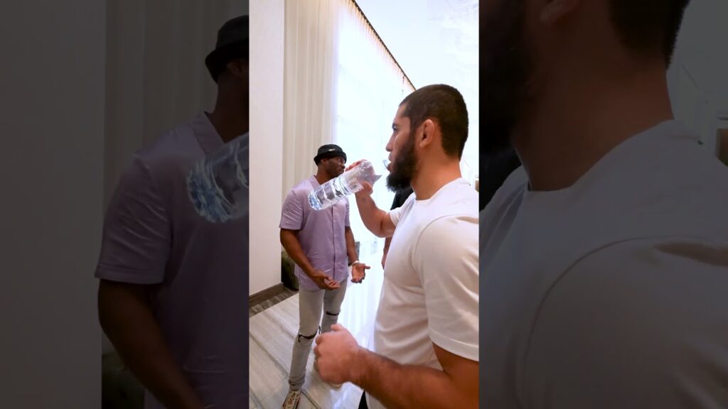 Kamaru Usman talks about his new weight class with Islam Makhachev 👀