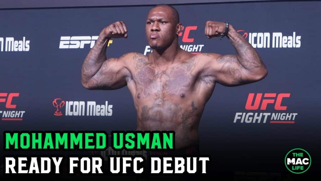 Kamaru Usman's brother Mohammed weighs in for UFC debut; Is jacked