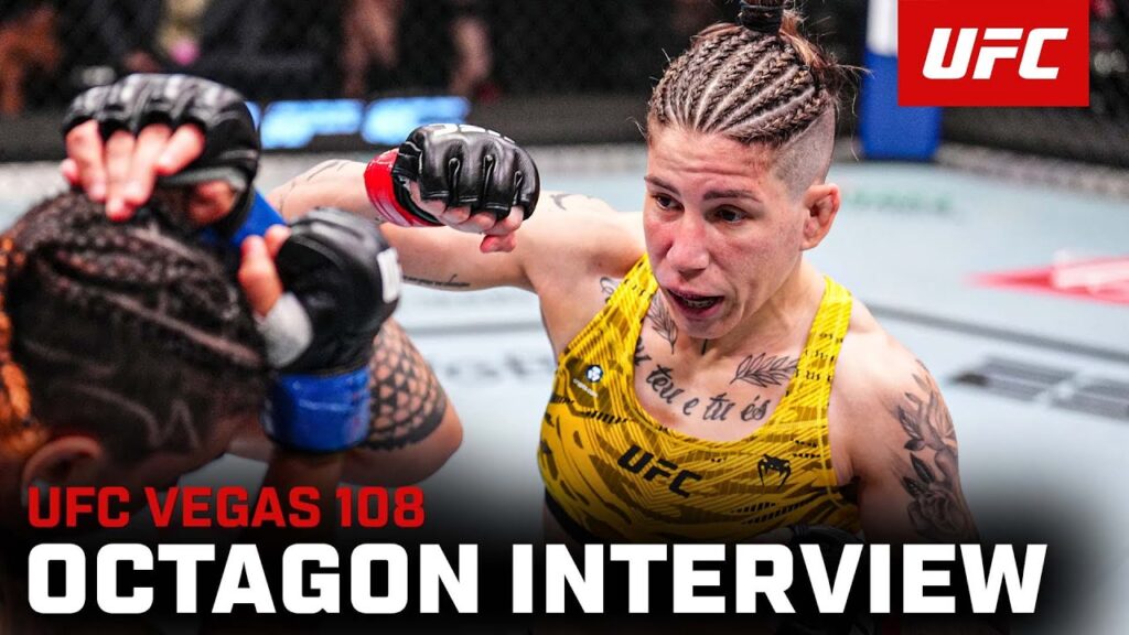 Karol Rosa Octagon Interview | UFC Vegas 108
