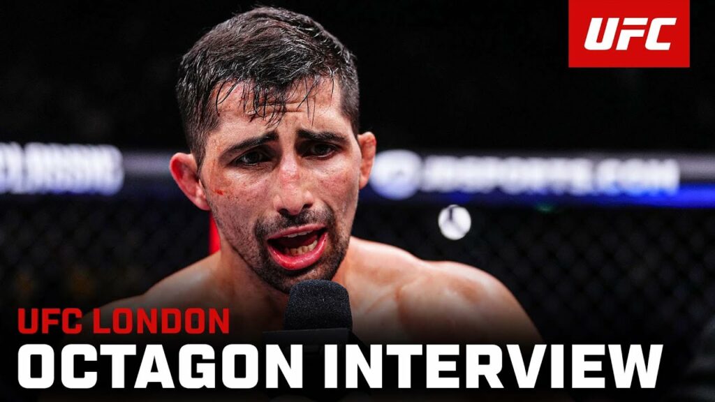 Kauê Fernandes Octagon Interview | UFC London