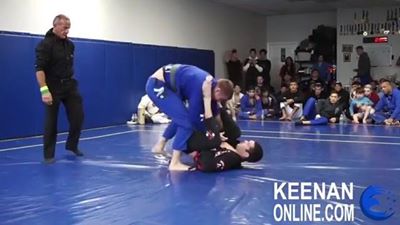 Keenan Cornelius "The best way to escape armbar, don't let no one armbar you"