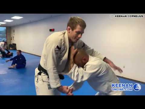 Keenan Cornelius narrates his ideas live during 40 minutes of sparring