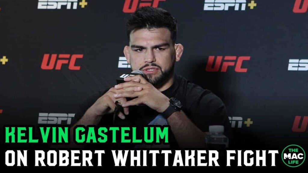Kelvin Gastelum on Robert Whittaker fight: "I had animosity towards him, but I'm over it"
