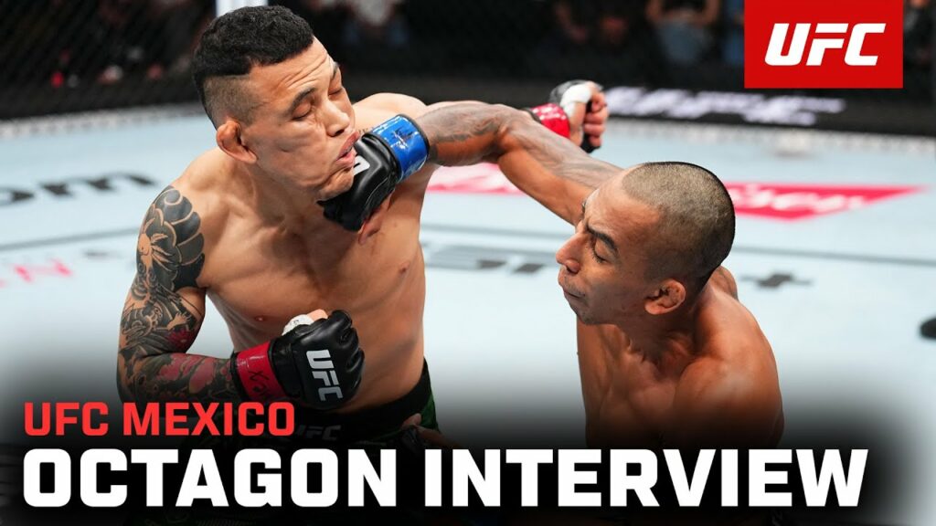 Kevin Borjas Octagon Interview | UFC Mexico