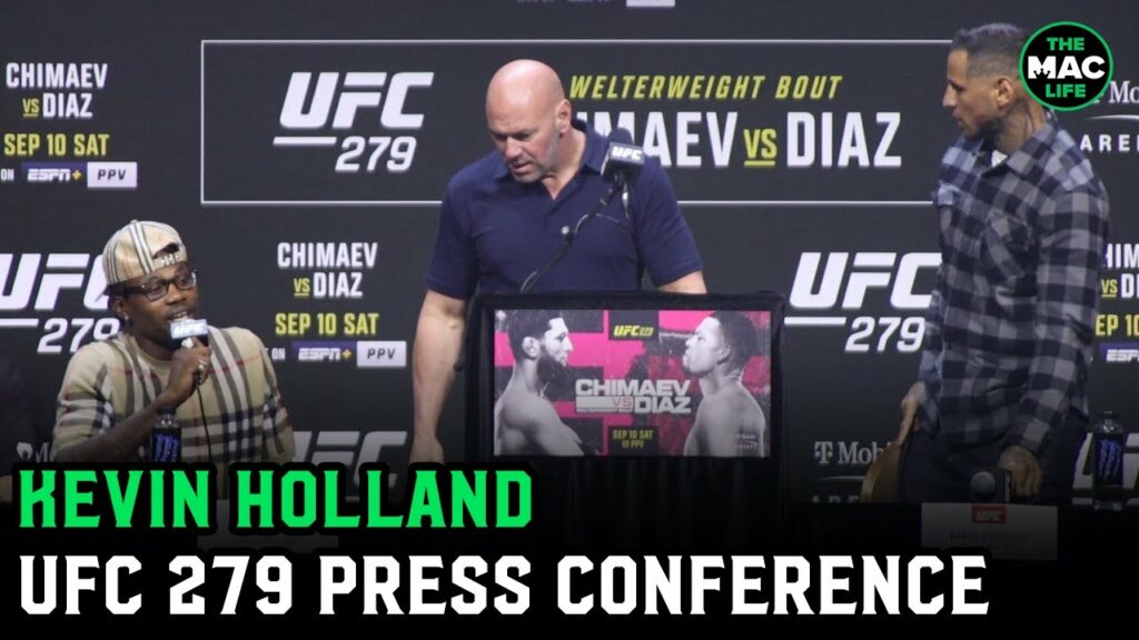 Kevin Holland: "Don't believe guys when they tell you they're gangsters, they're wearing make up'