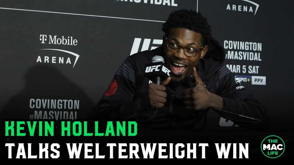 Kevin Holland on Donald Cerrone callout: "You know me, I be just talking"