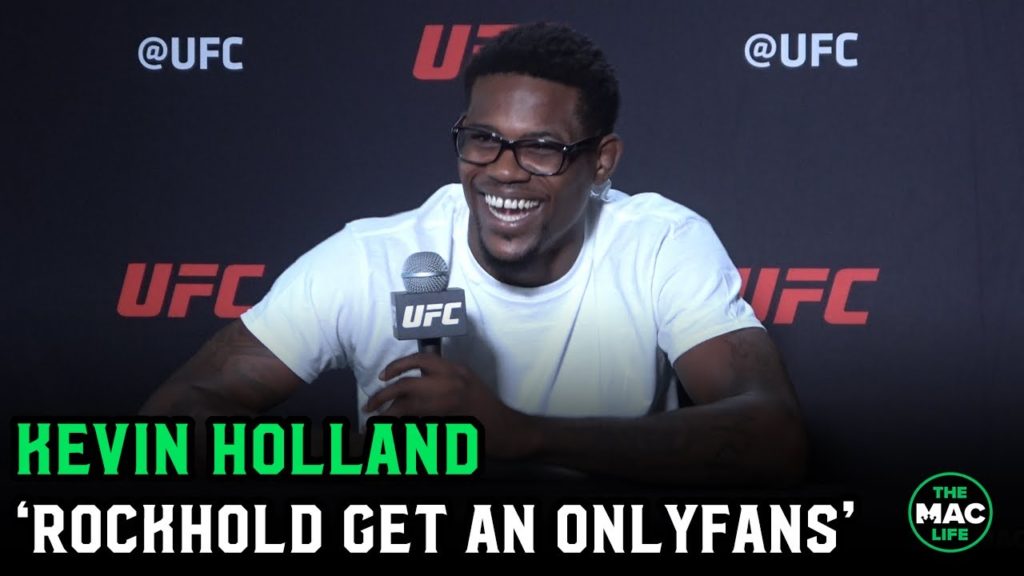 Kevin Holland talks “sensual grappling” and how Luke Rockhold should start an OnlyFans