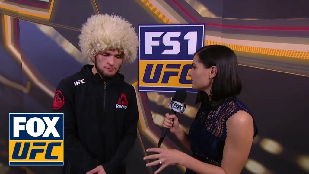 Khabib Nurmagomedov Talks with Megan Olivi | INTERVIEW | UFC 219
