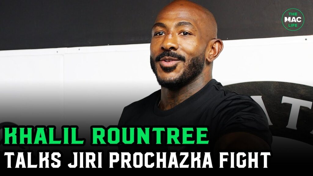 Khalil Rountree: 'I see myself undeniable after beating Jiri Prochazka'