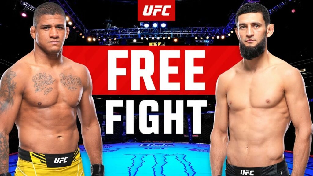 Khamzat Chimaev vs Gilbert Burns | FREE FIGHT | UFC 279