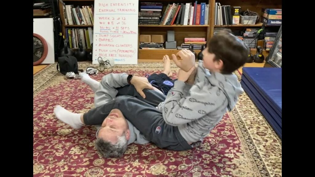 Kids BJJ Drills To Do At Home with Mom & Dad