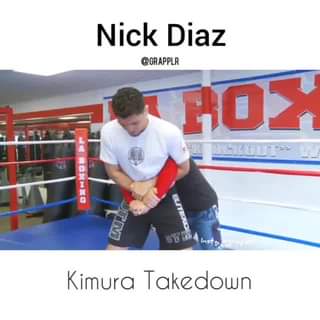 Kimura Takedown  by Nick Diaz