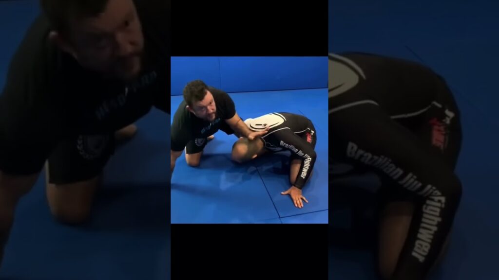 Kimura Trap from Knee Shield by TOM DEBLASS