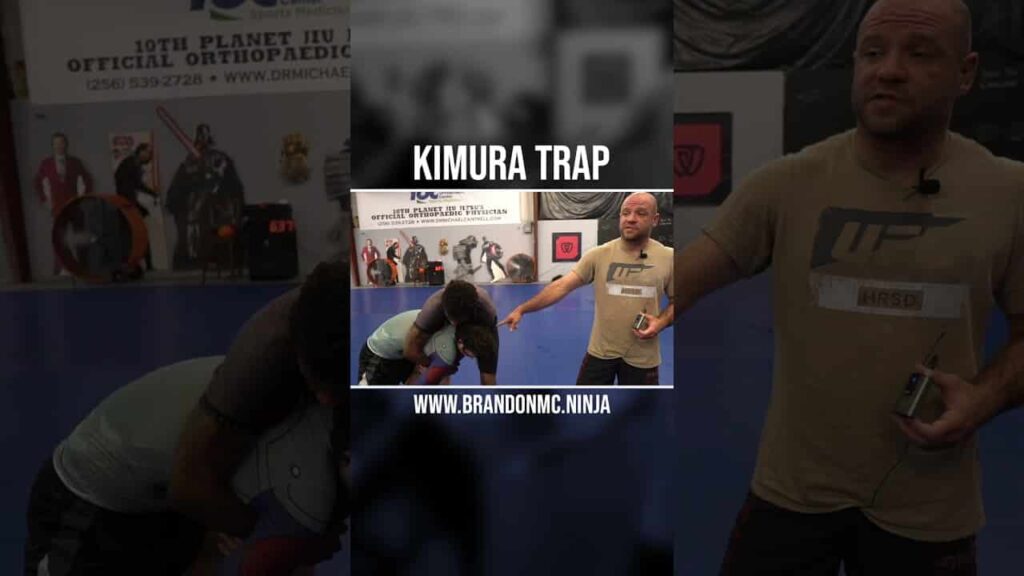 Kimura Trap to the BACK #shorts