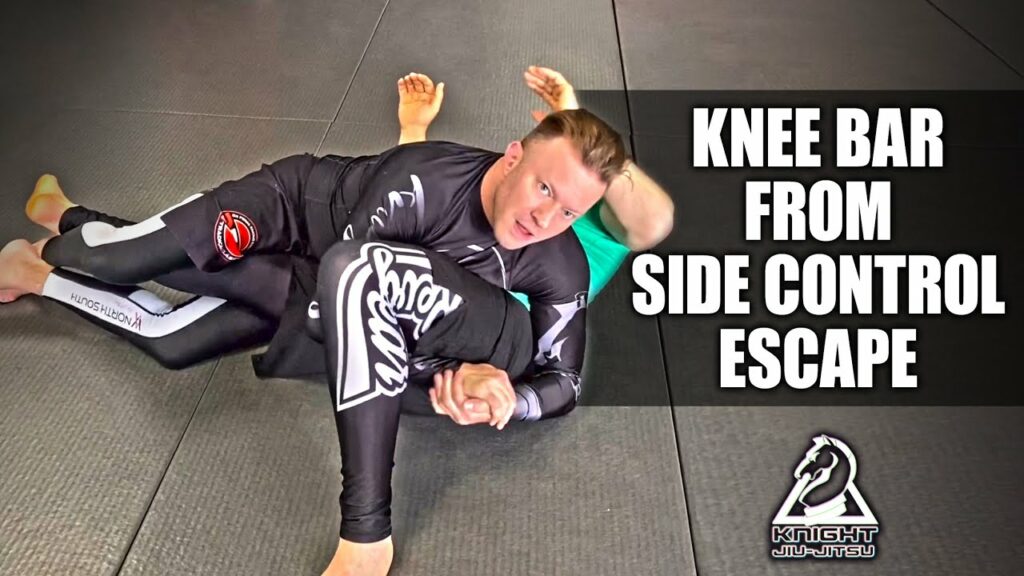 Knee Bar from Side Control Escape Sequence | Jiu-Jitsu Submissions