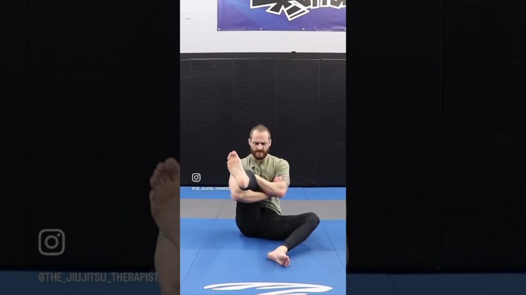 Knee Mobility Exercise For BJJ | Knee CARs #shorts
